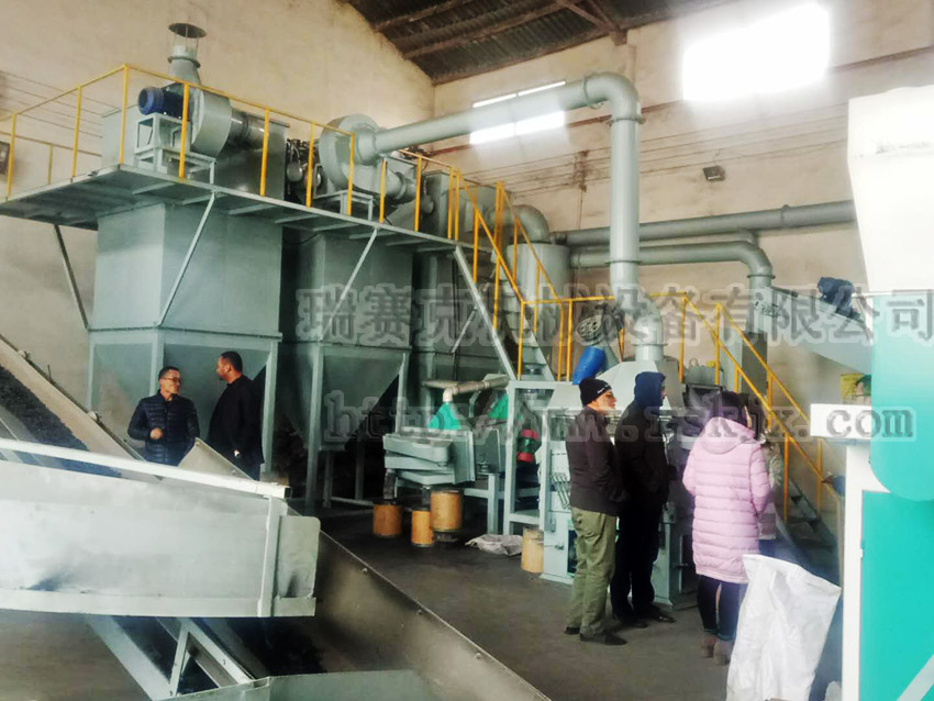  全自動(dòng)鋰離子電池鋰電池破碎分選系統(tǒng)