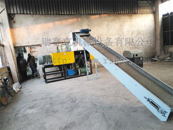  全自動輪胎膠粉整胎撕碎機工藝原理